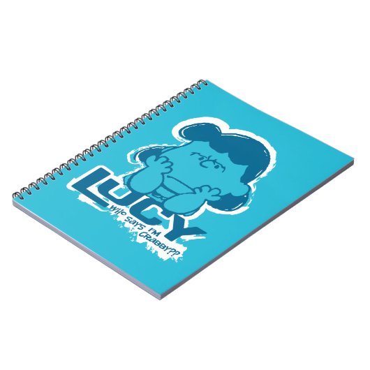 Erdnüsse | Lucy Wer sagt, ich bin Crabby? Notizblock (Linke Seite)