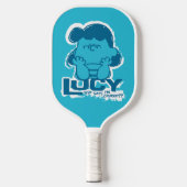 Erdnüsse | Lucy Wer sagt, ich bin Crabby? Pickleball Schläger (Vorderseite)