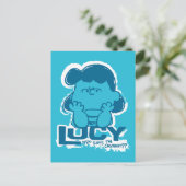 Erdnüsse | Lucy Wer sagt, ich bin Crabby? Postkarte (Stehend Vorderseite)