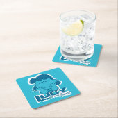 Erdnüsse | Lucy Wer sagt, ich bin Crabby? Rechteckiger Pappuntersetzer (Vor Ort)