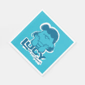 Erdnüsse | Lucy Wer sagt, ich bin Crabby? Serviette (Ecke)