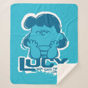Erdnüsse   Lucy Wer sagt, ich bin Crabby? Sherpadecke