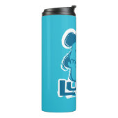 Erdnüsse | Lucy Wer sagt, ich bin Crabby? Thermosbecher (Nach links gedreht)