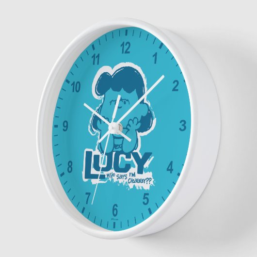 Erdnüsse | Lucy Wer sagt, ich bin Crabby? Uhr (Winkel)