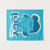 Erdnüsse | Lucy Wer sagt, ich bin Crabby? Wandteppich (Vorderseite (Horizontal))