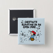 Erdnüsse | Lucy's Chestnut Roasting Button (Vorne & Hinten)