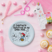 Erdnüsse | Lucy's Chestnut Roasting Pappteller (Party)