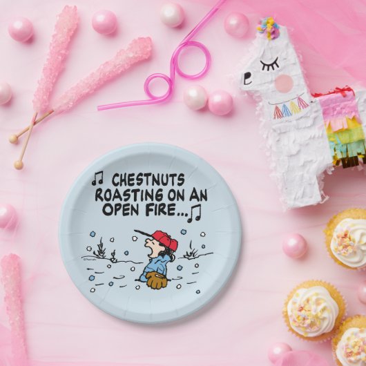 Erdnüsse | Lucy's Chestnut Roasting Pappteller (Party)