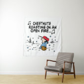 Erdnüsse | Lucy's Chestnut Roasting Wandteppich (Beispiel)