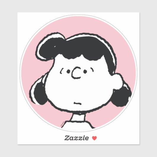 Erdnüsse | Lucy's Faces Aufkleber (Blatt)