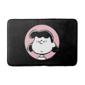 Erdnüsse | Lucy's Faces Badematte (Vorderseite)