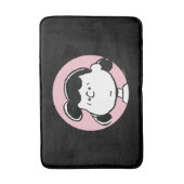 Erdnüsse | Lucy's Faces Badematte (Vorderseite Vertikal)