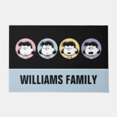 Erdnüsse | Lucy's Faces Fußmatte (Vorderseite)