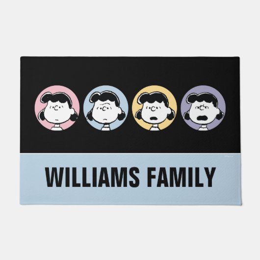 Erdnüsse | Lucy's Faces Fußmatte (Vorderseite)