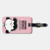 Erdnüsse | Lucy's Faces Gepäckanhänger (Rückseite horizontal)