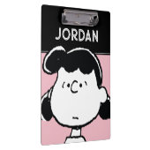 Erdnüsse | Lucy's Faces Klemmbrett (Rechts)