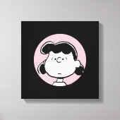 Erdnüsse | Lucy's Faces Leinwanddruck (Vorderseite)