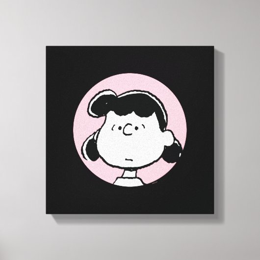 Erdnüsse | Lucy's Faces Leinwanddruck (Vorderseite)