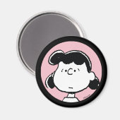 Erdnüsse | Lucy's Faces Magnet (Vorderseite/Rückseite)