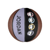 Erdnüsse | Lucy's Faces Mini Basketball (Vertikal)