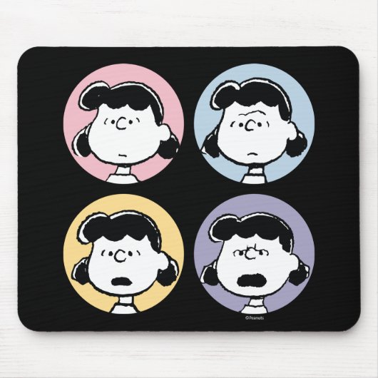 Erdnüsse | Lucy's Faces Mousepad (Vorne)