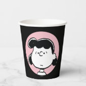 Erdnüsse | Lucy's Faces Pappbecher (Vorderseite)