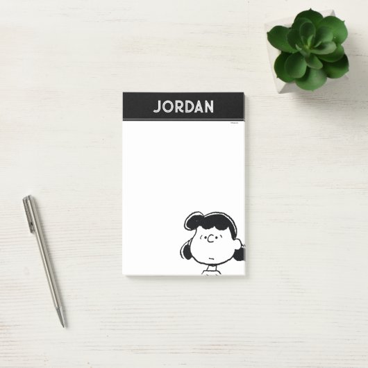 Erdnüsse | Lucy's Faces Post-it Klebezettel (Büro)