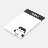 Erdnüsse | Lucy's Faces Post-it Klebezettel (angewinkelt)