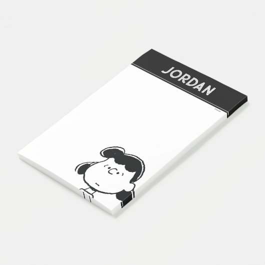 Erdnüsse | Lucy's Faces Post-it Klebezettel (angewinkelt)