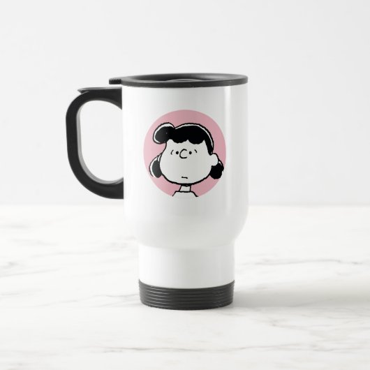 Erdnüsse | Lucy's Faces Reisebecher (Links)