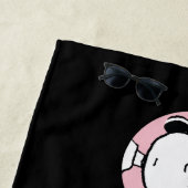 Erdnüsse | Lucy's Faces Strandtuch (Beispiel)