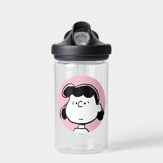 Erdnüsse | Lucy's Faces Trinkflasche (Vorne)