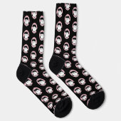 Erdnüsse | Lucys Gesichter 2 Socken (Rechts)