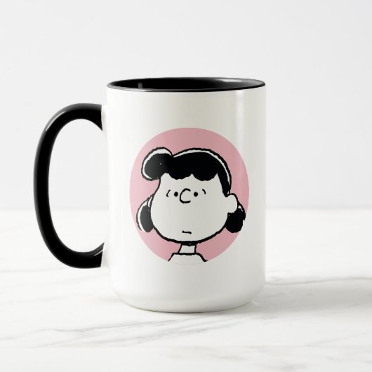 Erdnüsse | Lucys Gesichter Tasse (Links)