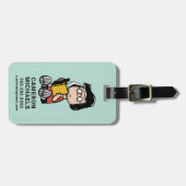 Erdnüsse | Marcie Lesen Gepäckanhänger (Vorderseite horizontal)