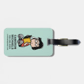 Erdnüsse | Marcie Lesen Gepäckanhänger (Rückseite horizontal)