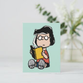 Erdnüsse | Marcie Lesen Postkarte (Stehend Vorderseite)