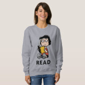 Erdnüsse | Marcie Lesen Sweatshirt (Vorne ganz)