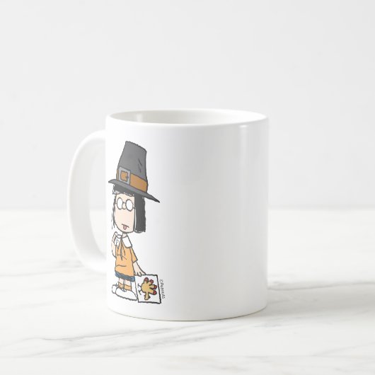 Erdnüsse | Marcie Pilgrim Kaffeetasse (Vorderseite Links)