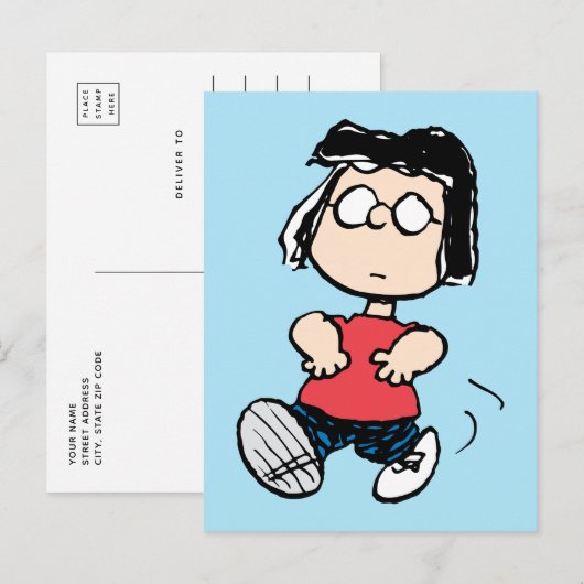 Erdnüsse | Marcie Postkarte (Vorne/Hinten)