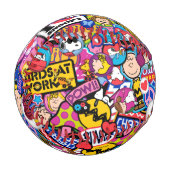 Erdnüsse | Mixtape Patch Pattern Baseball (Vorderseite Links)