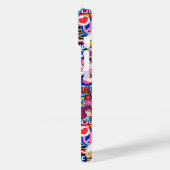 Erdnüsse | Mixtape Patch Pattern Case-Mate iPhone Hülle (Rückseite / Links)