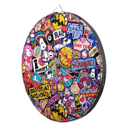 Erdnüsse | Mixtape Patch Pattern Dartscheibe (Vorderseite rechts)