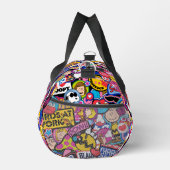 Erdnüsse | Mixtape Patch Pattern Duffle Bag (Rechts)