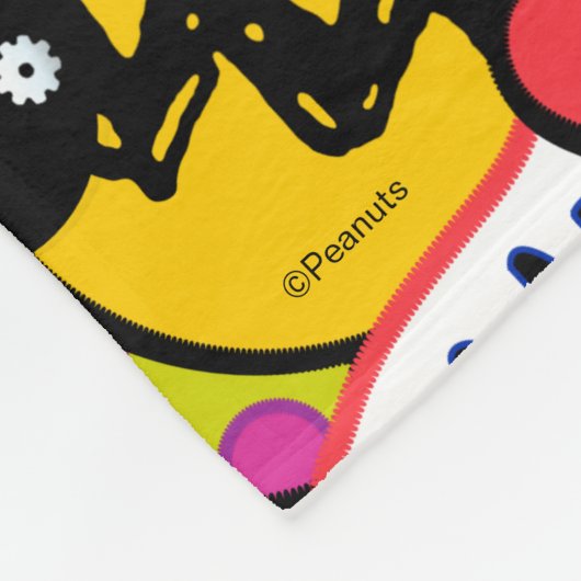 Erdnüsse | Mixtape Patch Pattern Fleecedecke (Ecke)