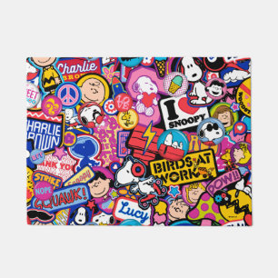 Erdnüsse Mixtape Patch Pattern Fußmatte