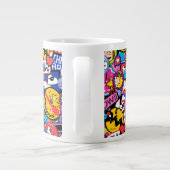 Erdnüsse | Mixtape Patch Pattern Jumbo-Tasse (Rückseite)