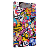 Erdnüsse | Mixtape Patch Pattern Klemmbrett (Rechts)