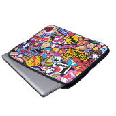 Erdnüsse | Mixtape Patch Pattern Laptopschutzhülle (Vorne Knopf)