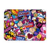 Erdnüsse | Mixtape Patch Pattern Magnet (Horizontal)